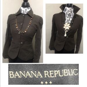 DKNY Short Brown Coat.